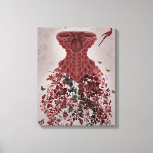 Toile Corset de région boisée