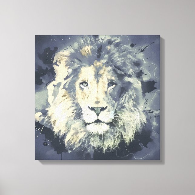 TOILE COSMIC LION KING CANVAS IMPRIMER (Recto)