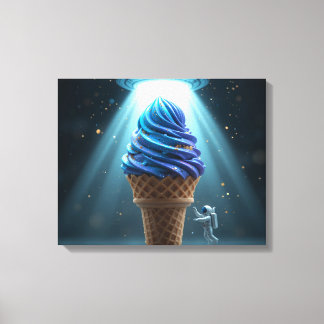 Toile Cosmic Sundae Abduction
