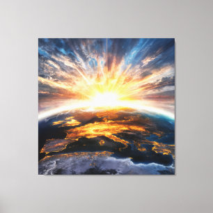 Toile *~* Cosmos céleste du monde terrestre AP70