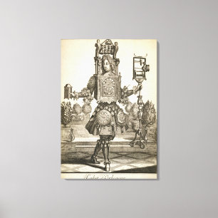 Toile Costume pour un horloger, pub. par Gerard Valck (1