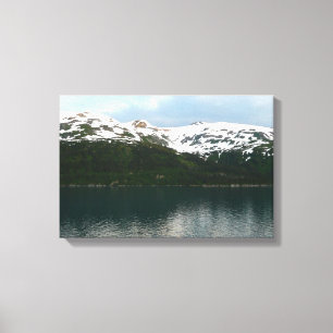 Toile Côte de l'Alaska au crépuscule