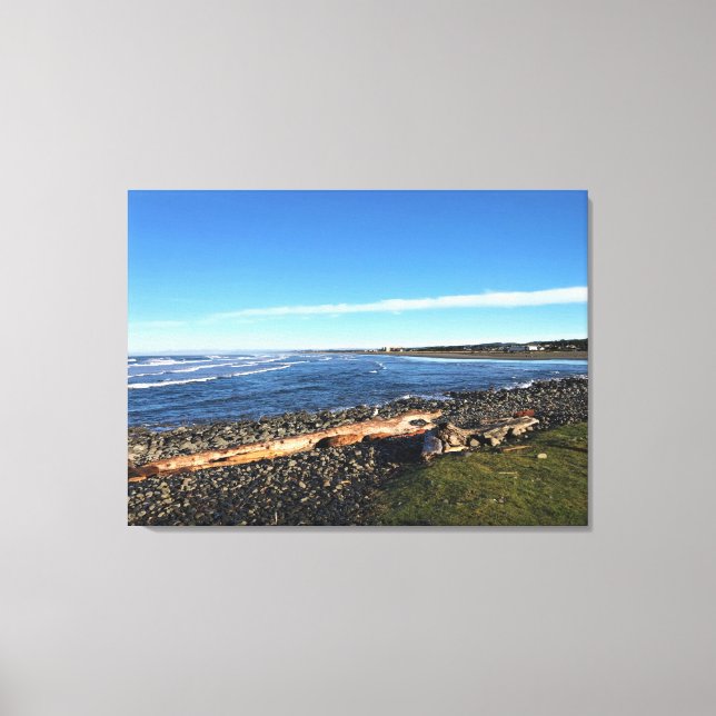 Toile Côté mer, Côte de l'Oregon (Recto)