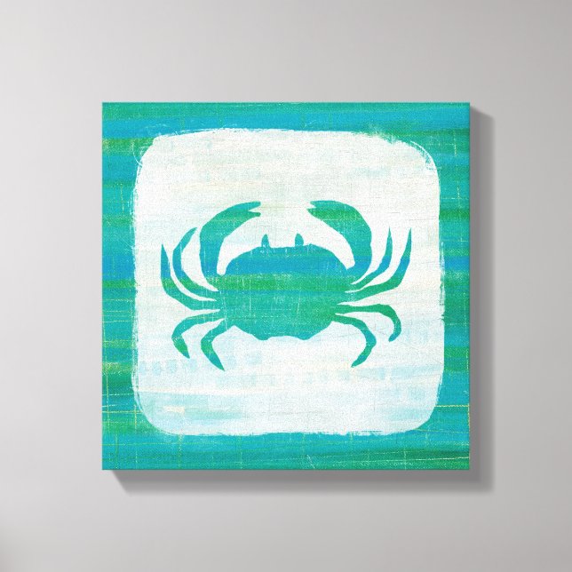 Toile Côtier | Crabe aquatique (Recto)