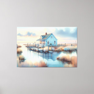 Toile Cottage côtier à Sunrise Marsh