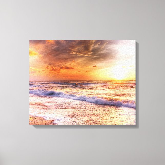Toile Coucher de soleil (Recto)