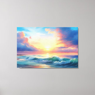 Toile Coucher de soleil
