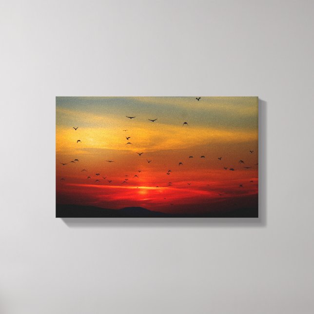 Toile Coucher de soleil (Recto)