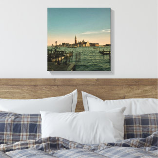 Toile Coucher de soleil à Venise