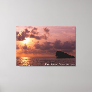 Toile Coucher de soleil Crépuscule Lumière ombre Paysage