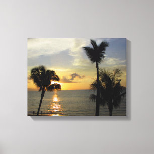 Toile Coucher de soleil de Maui