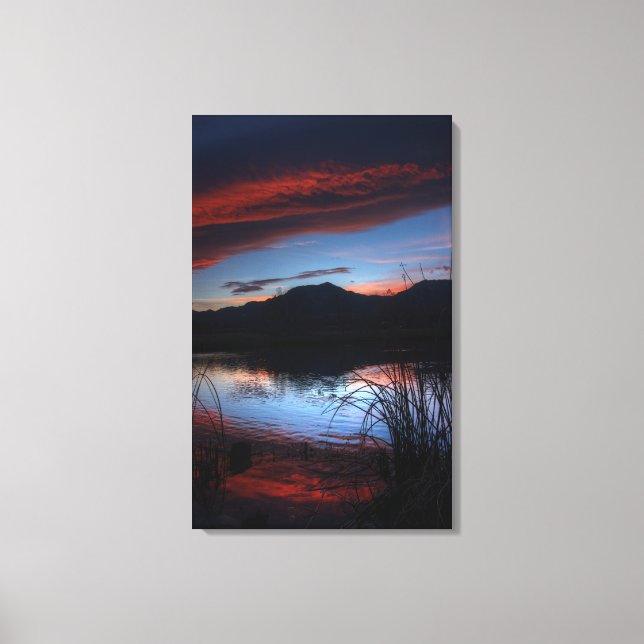Toile Coucher de soleil du Colorado (Recto)