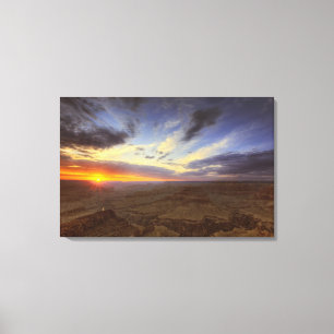 Toile Coucher de soleil, rive sud du Grand Canyon, Grand