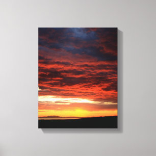 Toile Coucher de soleil sur Islay, Écosse