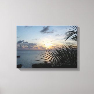 Toile Coucher de soleil sur Sunset House GCM