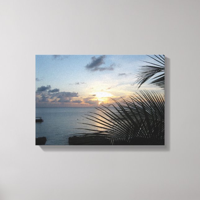 Toile Coucher de soleil sur Sunset House GCM (Recto)