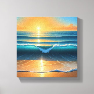 Toile Coucher du soleil