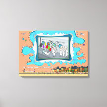 Coulé par surprise | Anniversaire 24x16