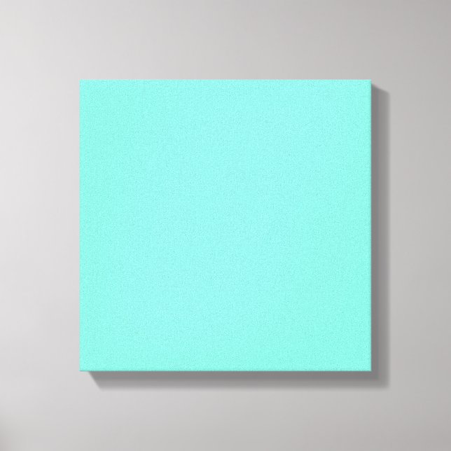 Toile couleur aquamarine (Recto)