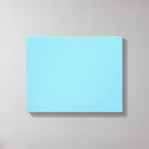 Toile couleur bleu clair
