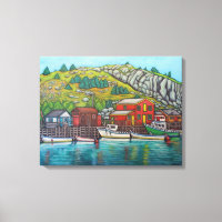 Couleurs de Quidi Vidi, Terre-Neuve par Lisa Loren