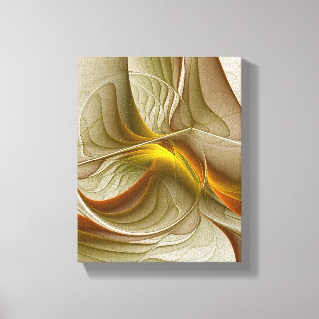 Toile Couleurs des métaux précieux, art fractal Abstrait (Recto)