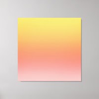 Couleurs simples - Jaune à Misty Pink ombre