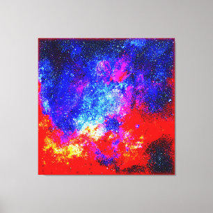 Toile Couleurs vives de Nebulae. Commandez dès maintenan