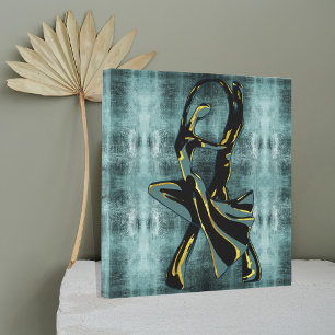 Toile Couple dansant la nuit