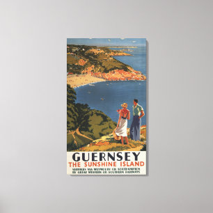 Toile Couples du sud/de Great Western rail sur la