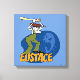 Toile Courage du chien lâché Eustace Graphic