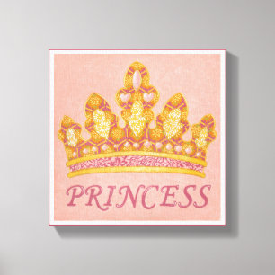 Toile Couronne princesse juive par Chariklia Zaris