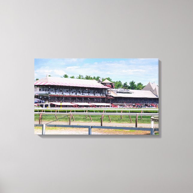 Toile Course historique de Saratoga (Recto)