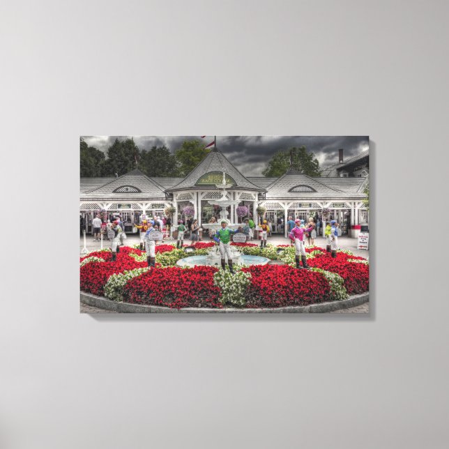 Toile Course historique de Saratoga (Recto)