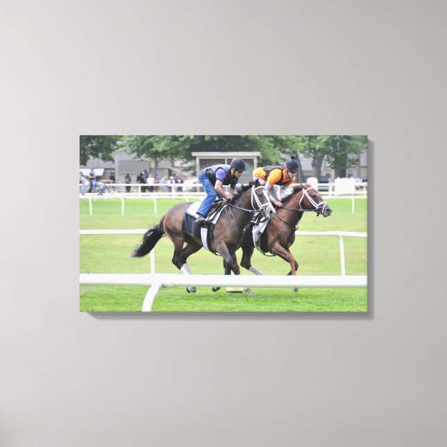 Toile Course historique de Saratoga (Recto)