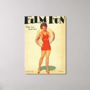 Toile Couverture de magazine d'amusement de film 2