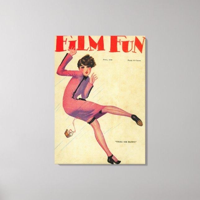 Toile Couverture du magazine Film Fun (Recto)