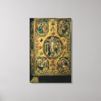 Couverture évangélique, or avec repousse