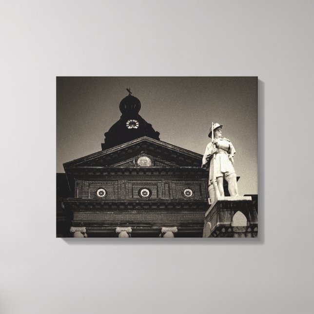 Toile COWETA COMTÉ COURTHOUSE Canvas Art (Recto)