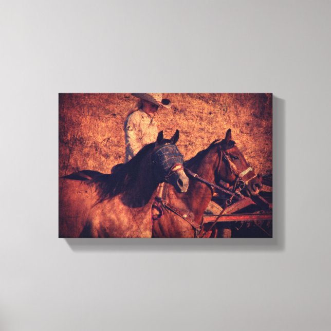 Toile Cowgirl (Recto)