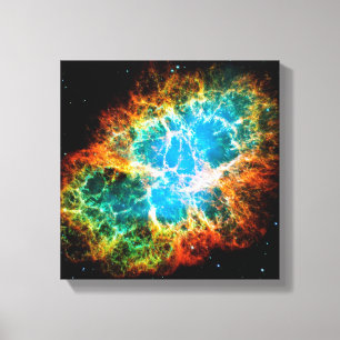 Toile Crabe Nebula Supernova Resnant Hubble Photo de l'e