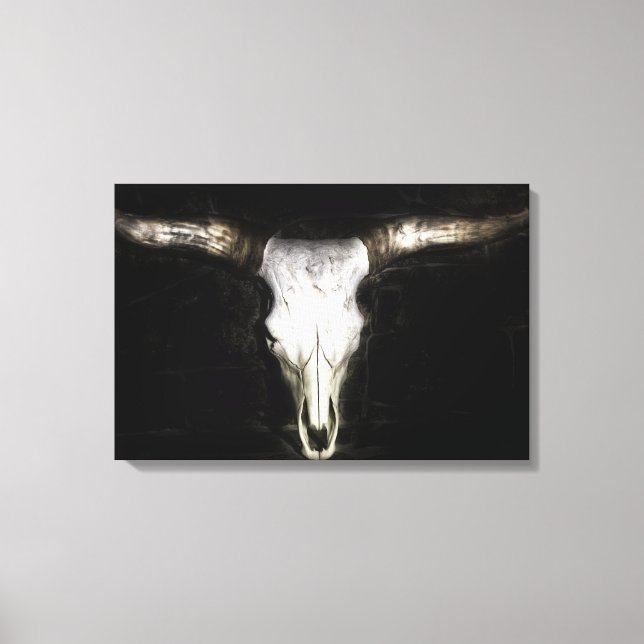 Toile Crâne de vache (Recto)