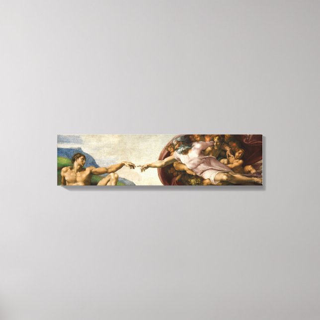 Toile Création d'Adam (Recto)