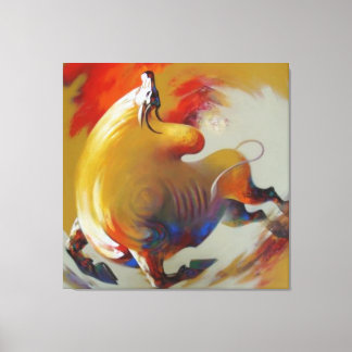 Toile "Creative Caw-Caw - Crow Canvas Peinture"
