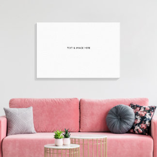 Toile Créez votre propre blanc