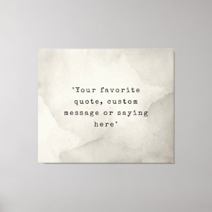 Toile Créez votre propre devis