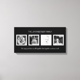 Toile Créez votre propre portrait fait sur commande de
