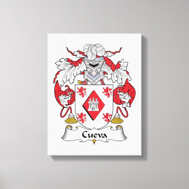 Toile Crest de la famille Cueva (Recto)