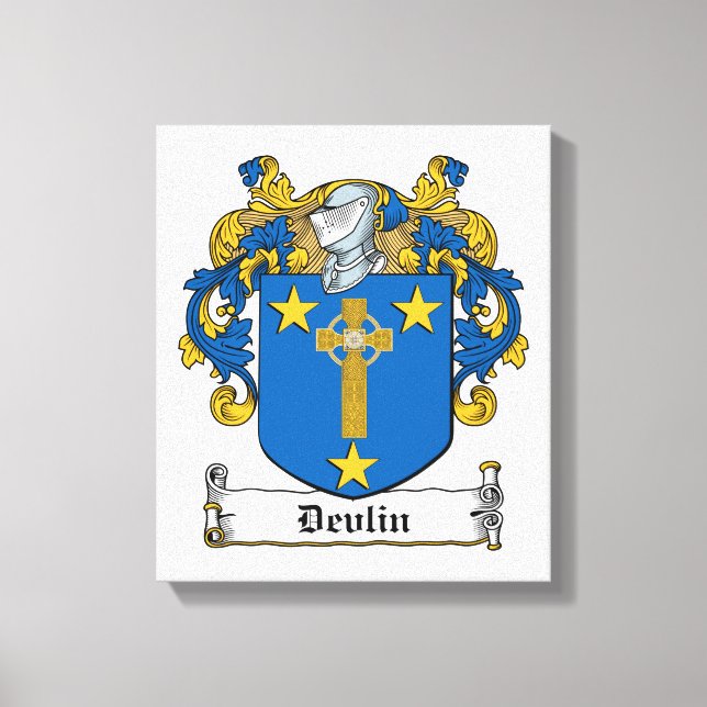 Toile Crest de la famille Devlin (Recto)