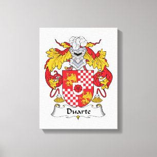 Toile Crest de la famille Duarte
